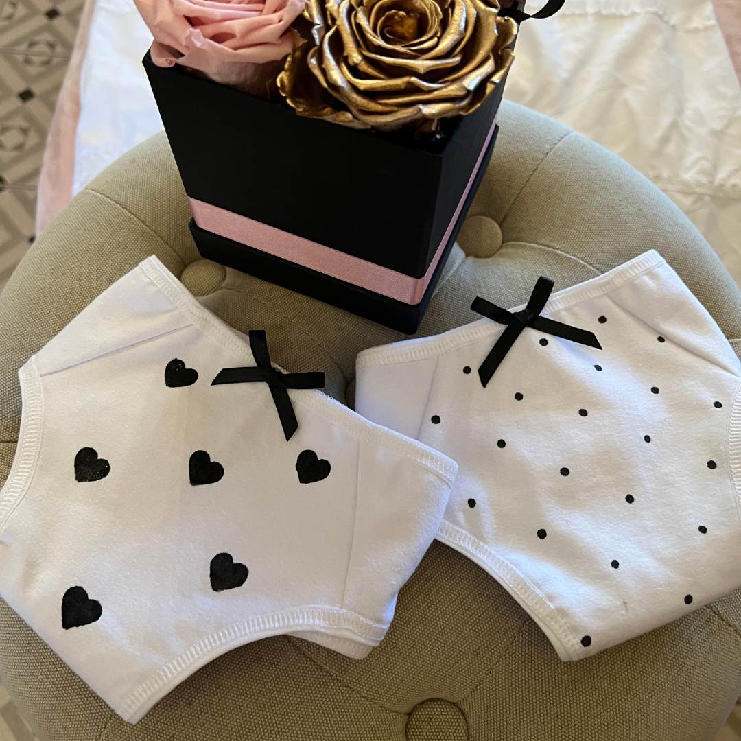 Cola less pintadas a mano